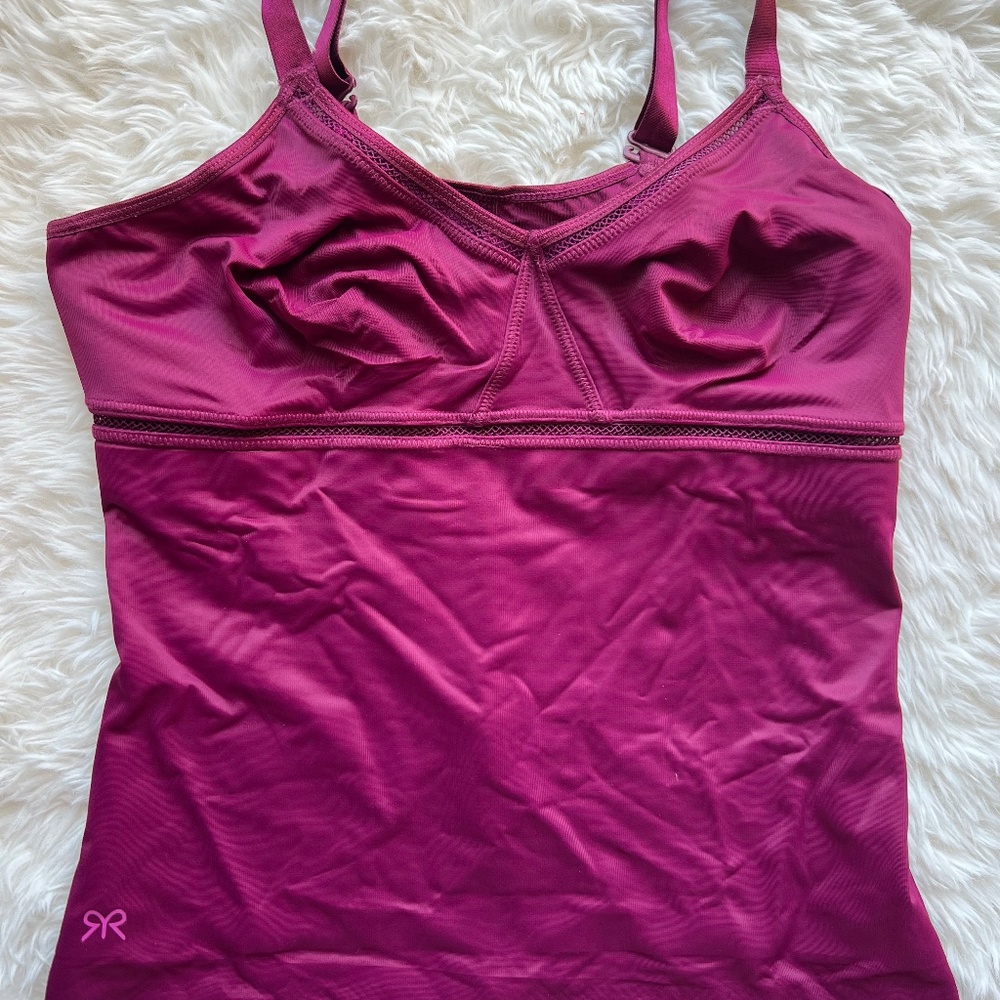 Ruby Ribbon Siren Cami In Fuchsia Size 36 - image 1